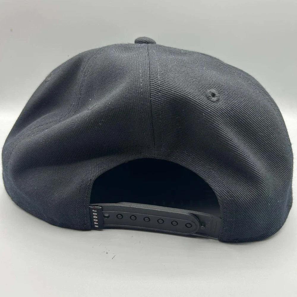 Air Jordan Pro Hat‎ Men Medium-Large Black Jumpman Snap Back Cap M-L